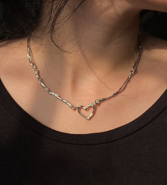Silverheart Necklace